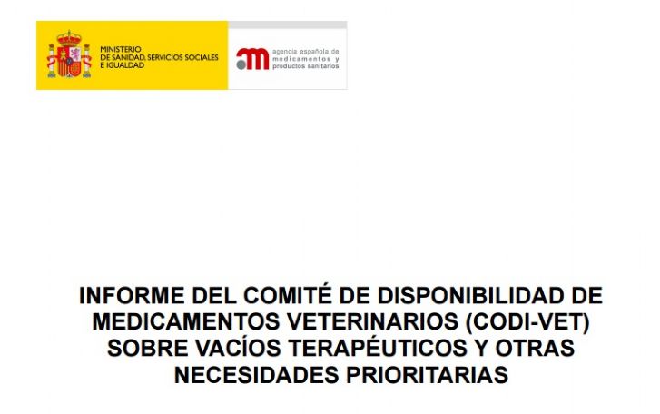 COMITE DISPONIBILIDAD AEMPS, MUMS, MEDICAMENTOS VETERINARIOS